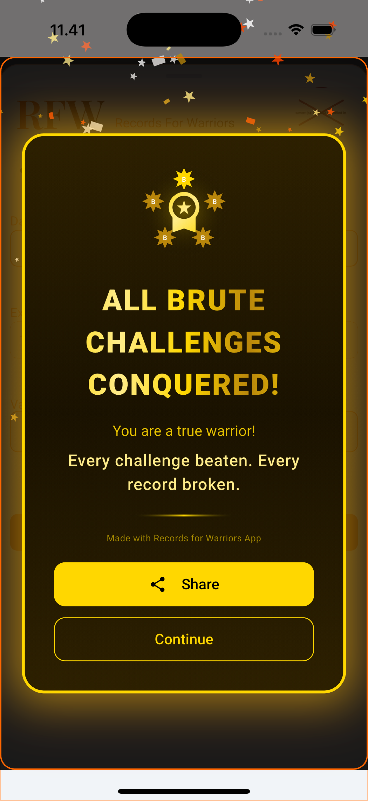 All Brute Challenges conquered